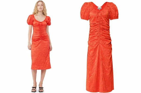 ganni-crinkle-satin-midi-dress