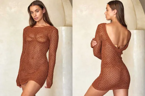 bermuda-dress-in-bronze-diamond-crochet