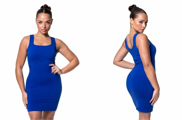 square-neck-seamless-shapewear-mini-dress